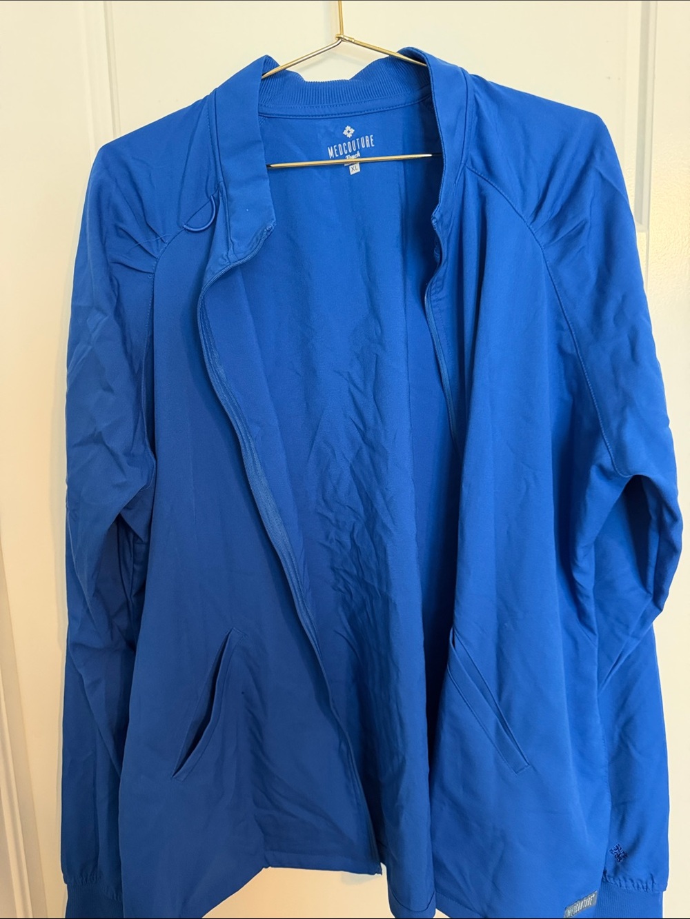 Med Couture Royal Blue Lightweight Jacket